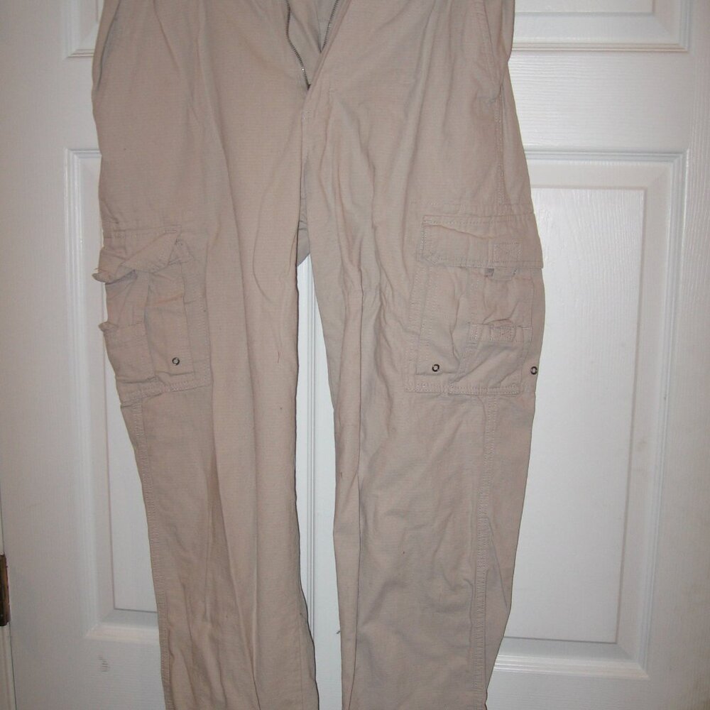 Victory Sportswear Lightweight Cargo Tactical Trousers Men's 38 x 32 Beige